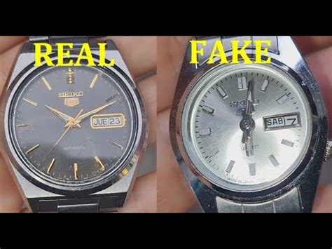 how to tell if a seiko watch is fake|genuine seiko watch verification.